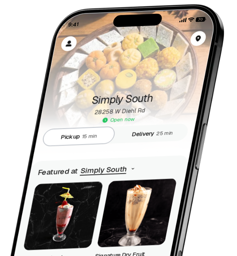 Simply South app preview